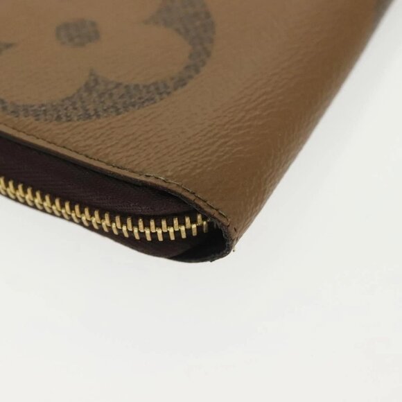LOUIS VUITTON Monogram Giant Reverse Zippy Wallet Long Wallet M69353 Auth 135027 - Picture 3 of 16
